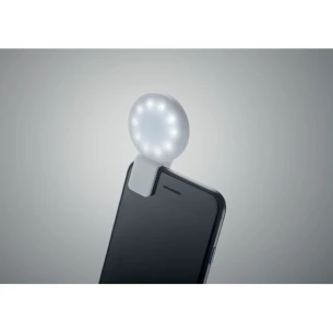 LED-Selfie-Licht mit Clip - PINNY- weiß