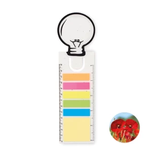 Saatgut-Lesezeichen - IDEA SEED - weiß