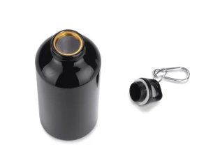 TREKO Aluminiumflasche 500 ml - Schwarz