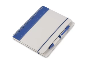 Notizbuch mit Linie und Stift REGALI - Marineblau