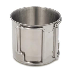 Pokhara Reisebecher 350 ml - Silber