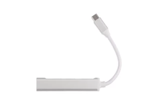 USB HUB Verteiler - ROSKO - Silber