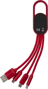Kabel do ładowania Sam - Czerwony