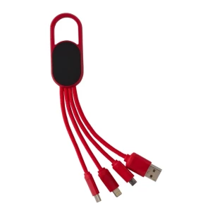 Kabel do ładowania Sam - Czerwony