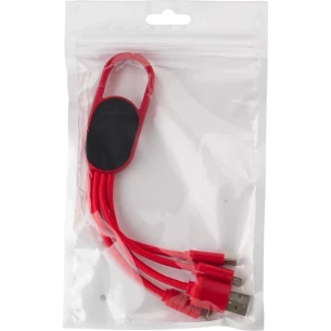 Kabel do ładowania Sam - Czerwony
