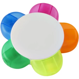 Blumen-Highlighter - Weiß
