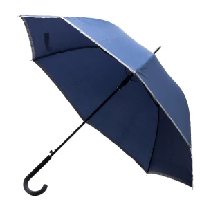 Refu Regenschirm mit reflektierendem Band - Blau