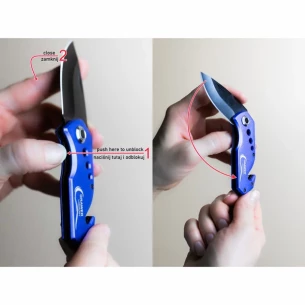 Intact Klappmesser - Blau