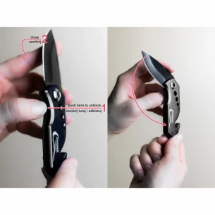 Intact Klappmesser - Schwarz