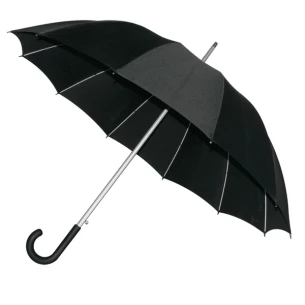 Elegant Basel Regenschirm - Schwarz
