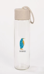 SKINNY Glasflasche 350 ml - Natur