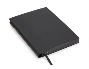 BELLIS Notizbuch A5 - SCHWARZ