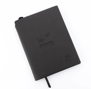 BELLIS Notizbuch A5 - SCHWARZ
