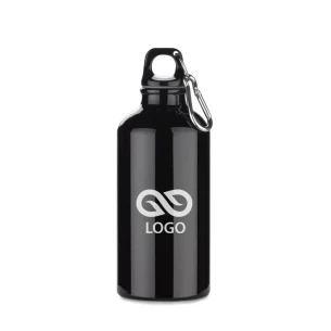 TREKO Aluminiumflasche 500 ml - Schwarz