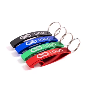 Aluminium Öffner Wolf - Blau