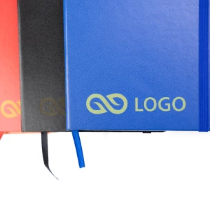 Notatnik w kratkę Asturias - Niebieski