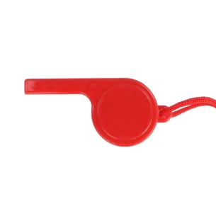 Pfeife mit Schnur - Rot