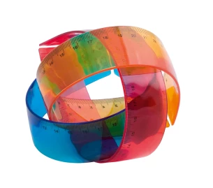 Flexibles Lineal - Gelb