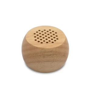 Drahtloser Lautsprecher aus Holz 3W Mae -wood