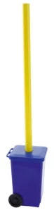 Anspitzer für Mülleimer - Marineblau