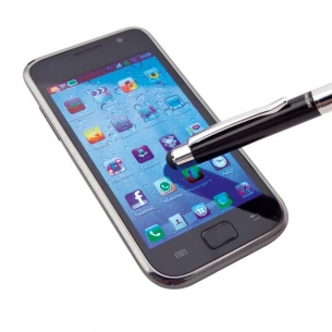 Kugelschreiber mit Touchpen Antonio Miro - Schwarz