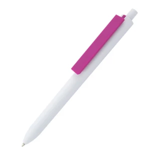 Kugelschreiber Comet White - Fuchsia