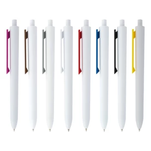 Kugelschreiber Comet White - Fuchsia