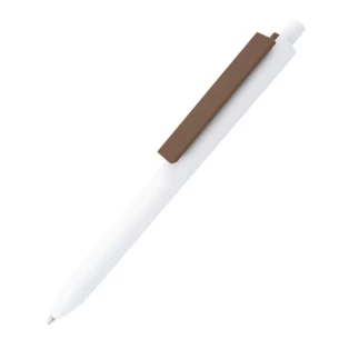 Kugelschreiber Comet White - Braun