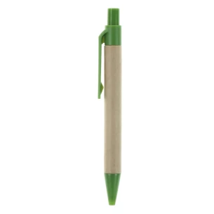 Eco1 Notizblock mit Stift - Grün