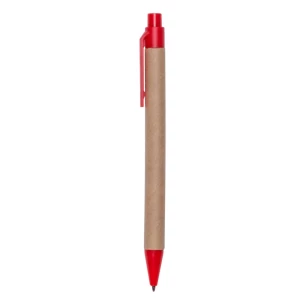 Eco2 Notizblock mit Stift - Rot