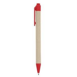 Eco3 Notizblock mit Stift - Rot