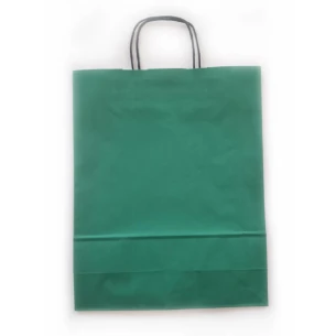 Weiche A3-Papiertasche - Grün
