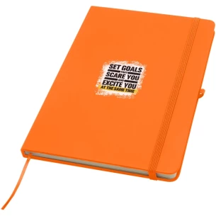 Spectrum Plus A5 Notizbuch mit festem Einband - Orange