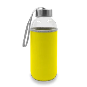 Glasflasche 420 ml Bob – gelb