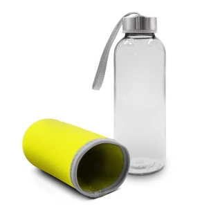 Glasflasche 420 ml Bob – gelb
