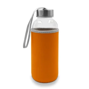 Glasflasche 420 ml Bob – orange
