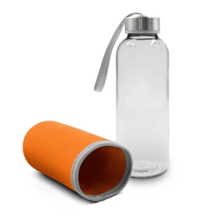 Glasflasche 420 ml Bob – orange