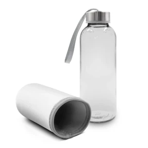Glasflasche 420 ml Bob – weiß