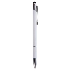 Kugelschreiber, Touch-Stift „Zachary“ – weiß