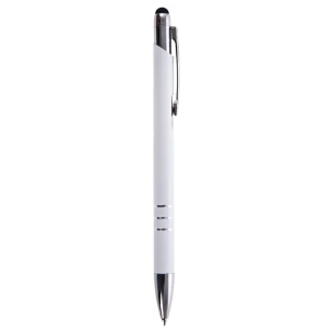 Kugelschreiber, Touch-Stift „Zachary“ – weiß