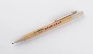 BAMMO Bambus-Kugelschreiber – beige