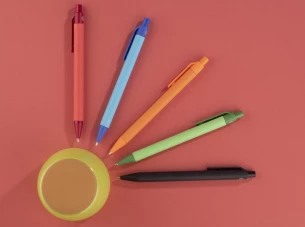 POLI-Kugelschreiber aus Papier – grün