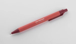 POLI-Kugelschreiber aus Papier – rot