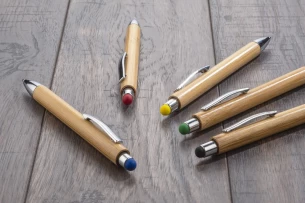 TUSO Bambus-Touchpen – blau