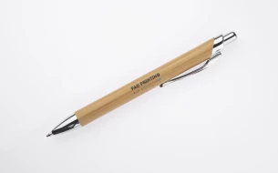 PURE-Bambus-Kugelschreiber – braun