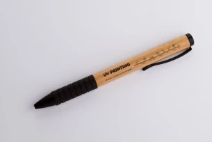 RUB-Bambus-Kugelschreiber – braun
