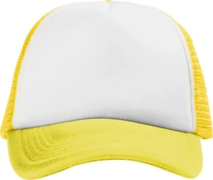 Trucker-Mütze - Gelb/Weiß