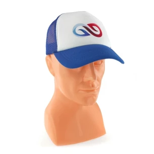 Trucker-Mütze - Blau/Weiß