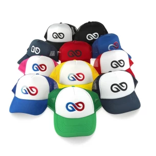 Trucker-Mütze - Schwarz/Weiß