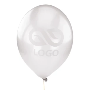 Metallisierter Ballon 30cm - Hellviolett